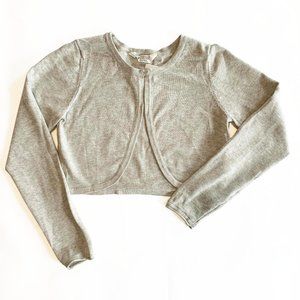 Fine-knit Bolero Sweater